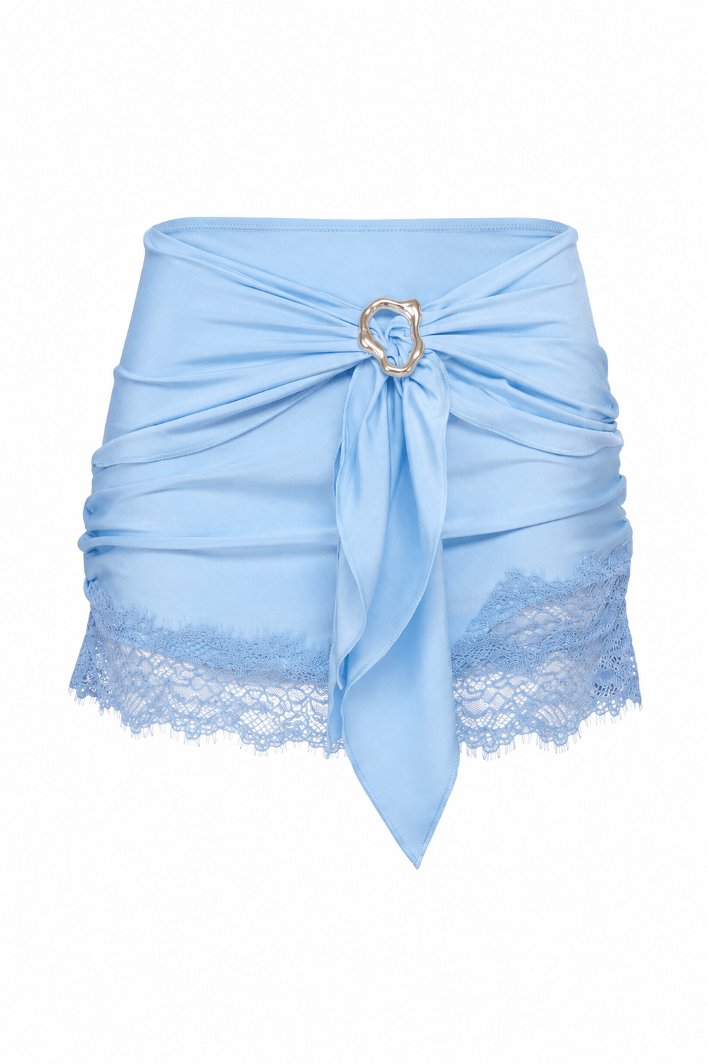 Къса пола “Avaia Lace” Blue - Image 7